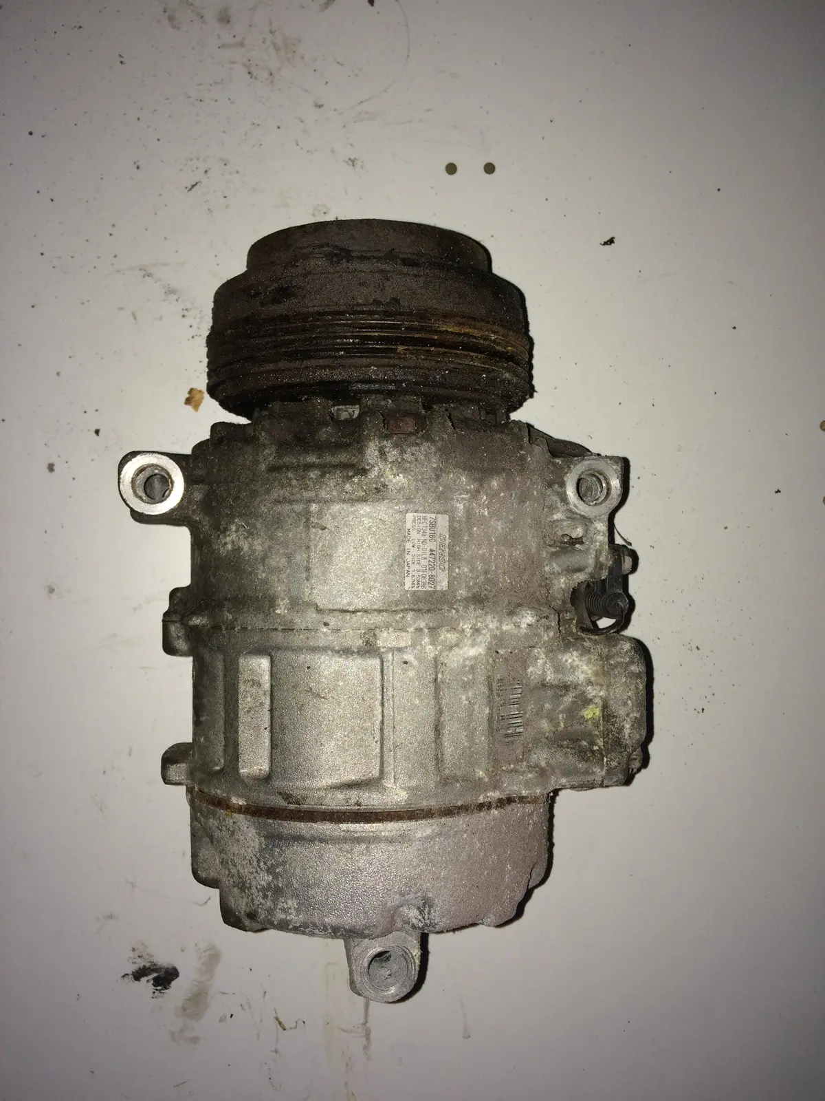 2004 M54 M54b25 256S5 Bmw X3 2.5 Petrol Engine Ac Con Conditioning Pump 447220-8027 1