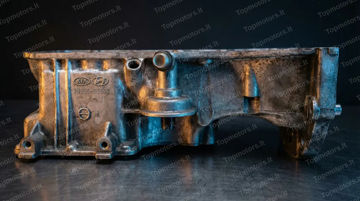 21136-03920 G4lc Hyundai Kia Upper Oil Sump 1