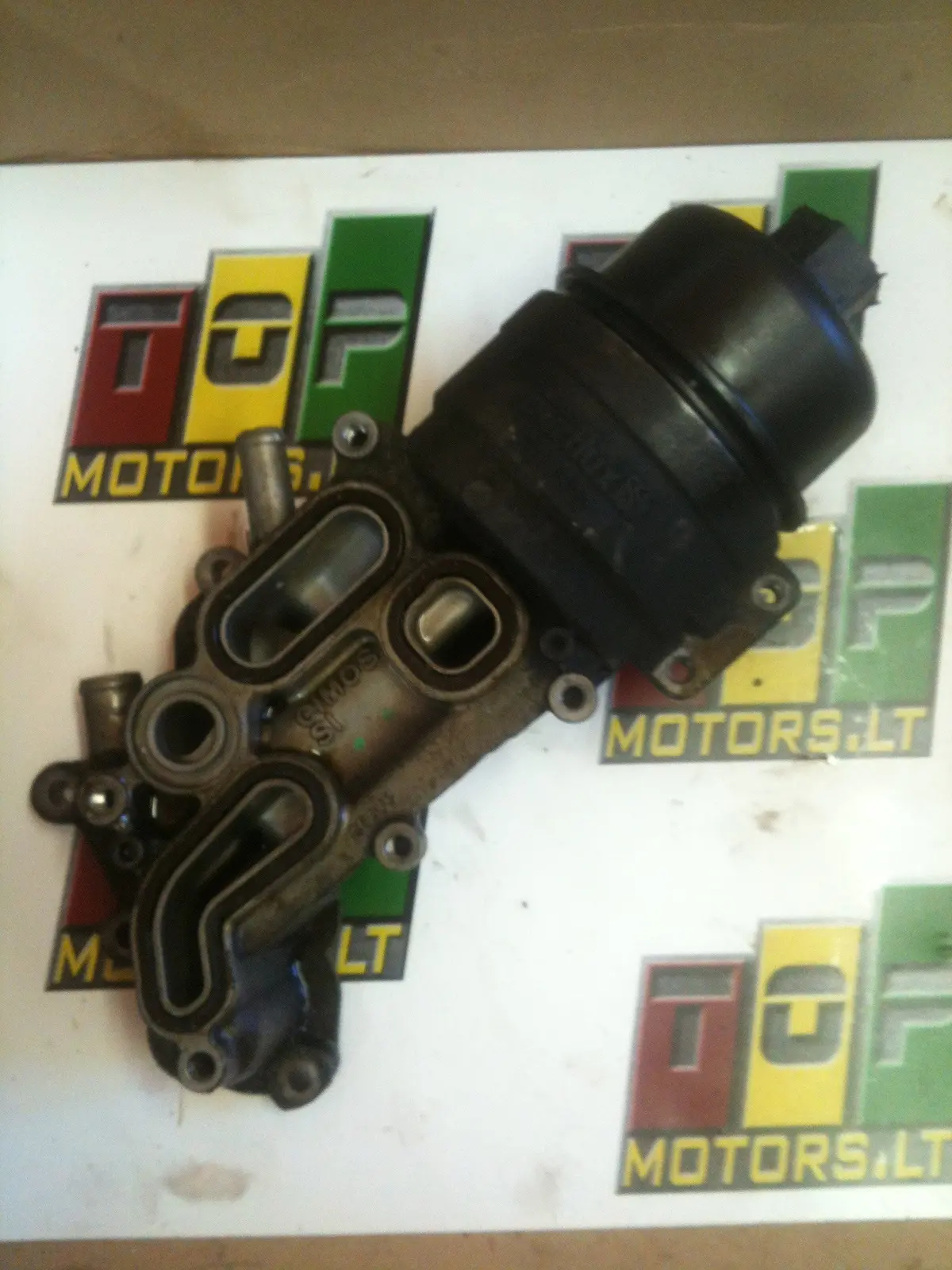 5Fx  Peugeot 308 Citroen C3 2007 2008 2009 2010 1.6 Petrol Turbo Engine Oil Filter Housing Purflux V 7 546 279 80 7546279 Ref Of0319 1