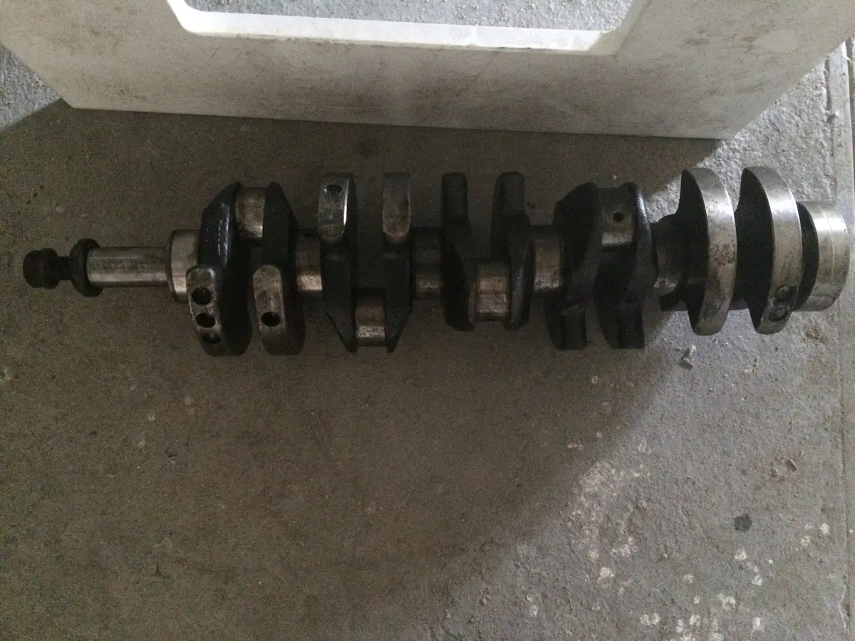 2005 D27dt A655 Ssangyoung 2.7 Diesel Engine Crankshaft 1
