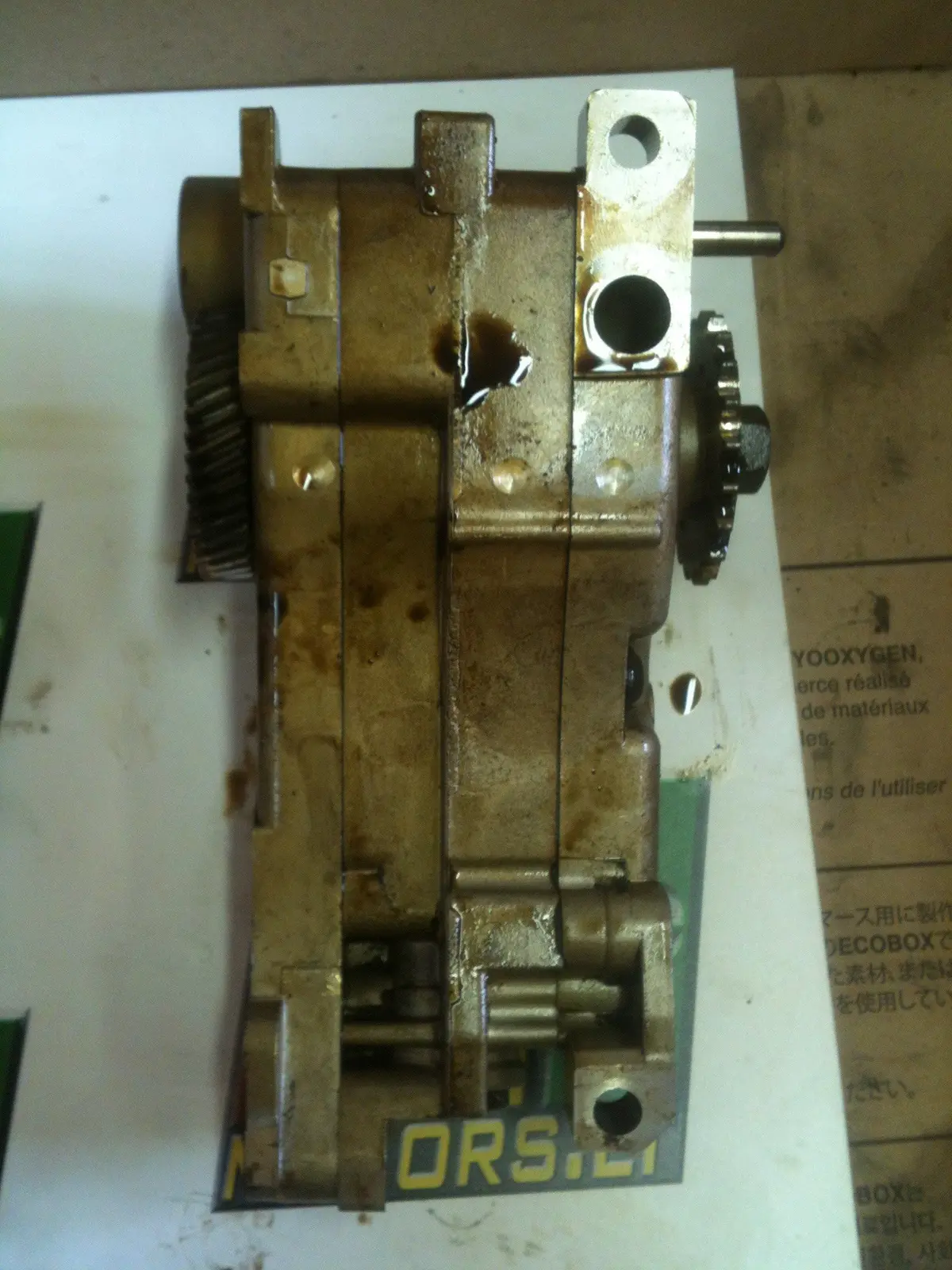 N46 N46b20 By N46b20by Bmw 1 3 5 Series 2004 2005 2006 2007 2.0 Petrol Engine Oil Pump 10600044Cb 7500324 7 500 324 Ref Of0361 1