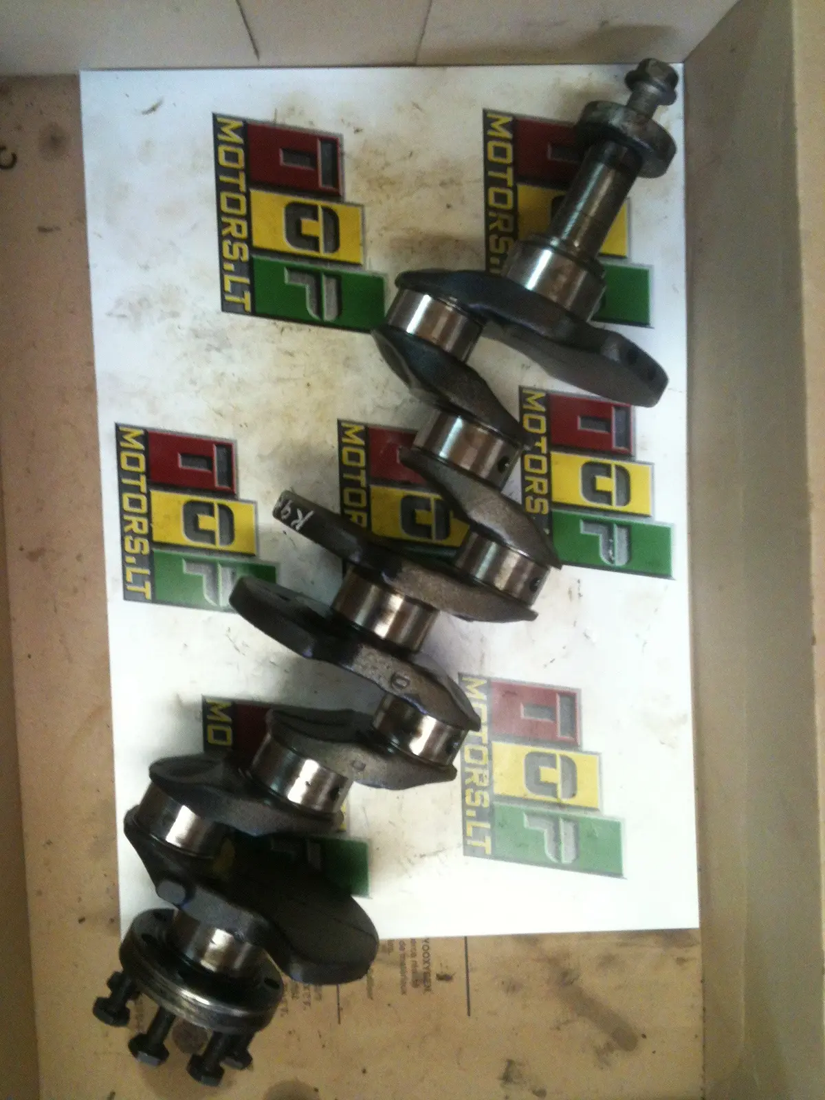 K9k Renault Nissan Dacia 2006 2007 2008 2009 1.5 Dci Diesel Engine Crankshaft Ref Of0391 1