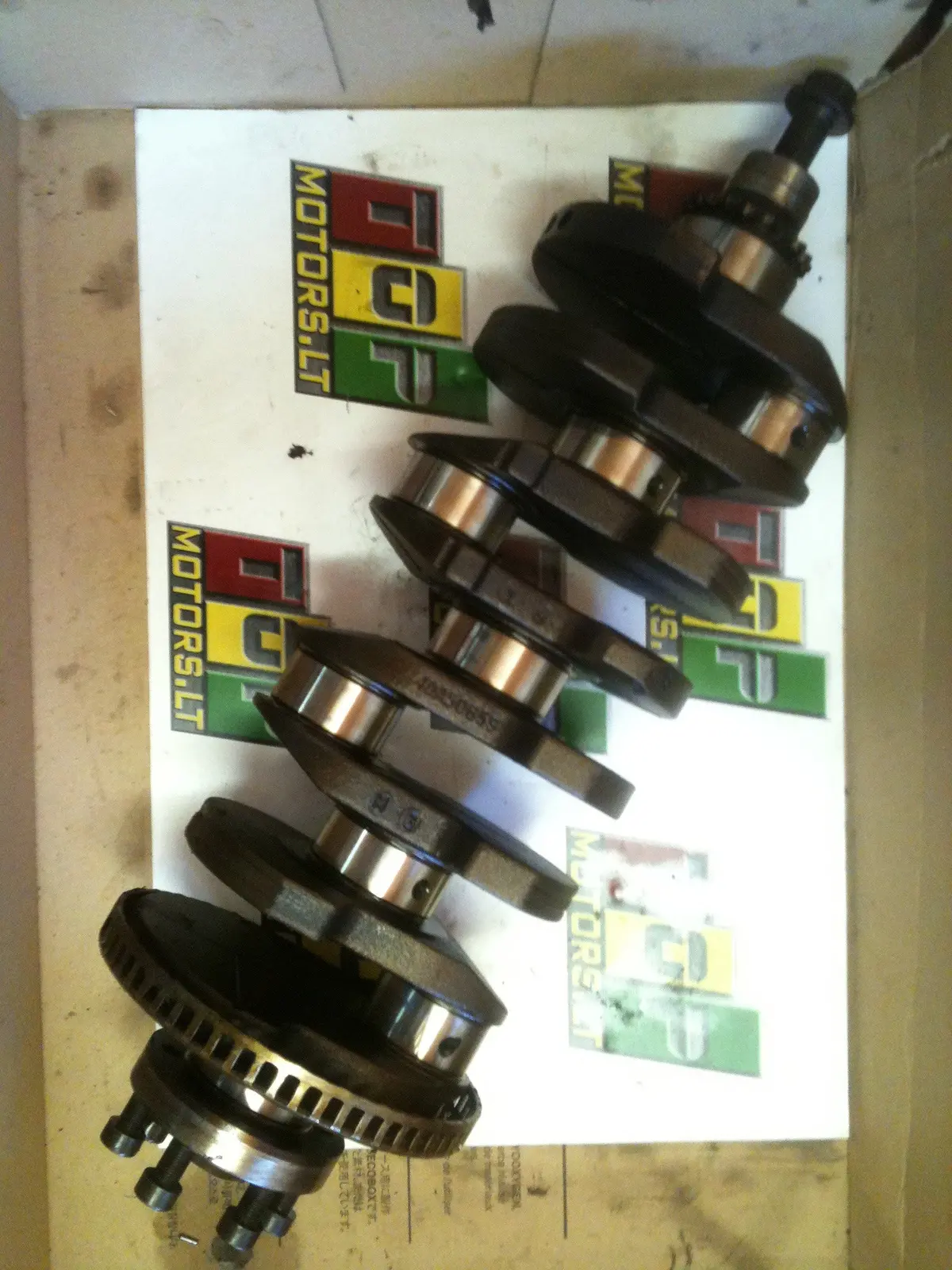 Axw Audi A3 Volkswagen Touran Golf 2003 2004 2005 2006 2007 2.0 Fsi Petrol 110 Kw 150 Hp Engine Crankshaft Ref Of0433 1