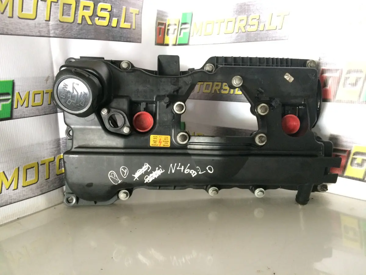 2005 N46 N46b20 Bmw 2.0 Petrol Engine Cylinder Head Cover 11.12 - 7526670 1