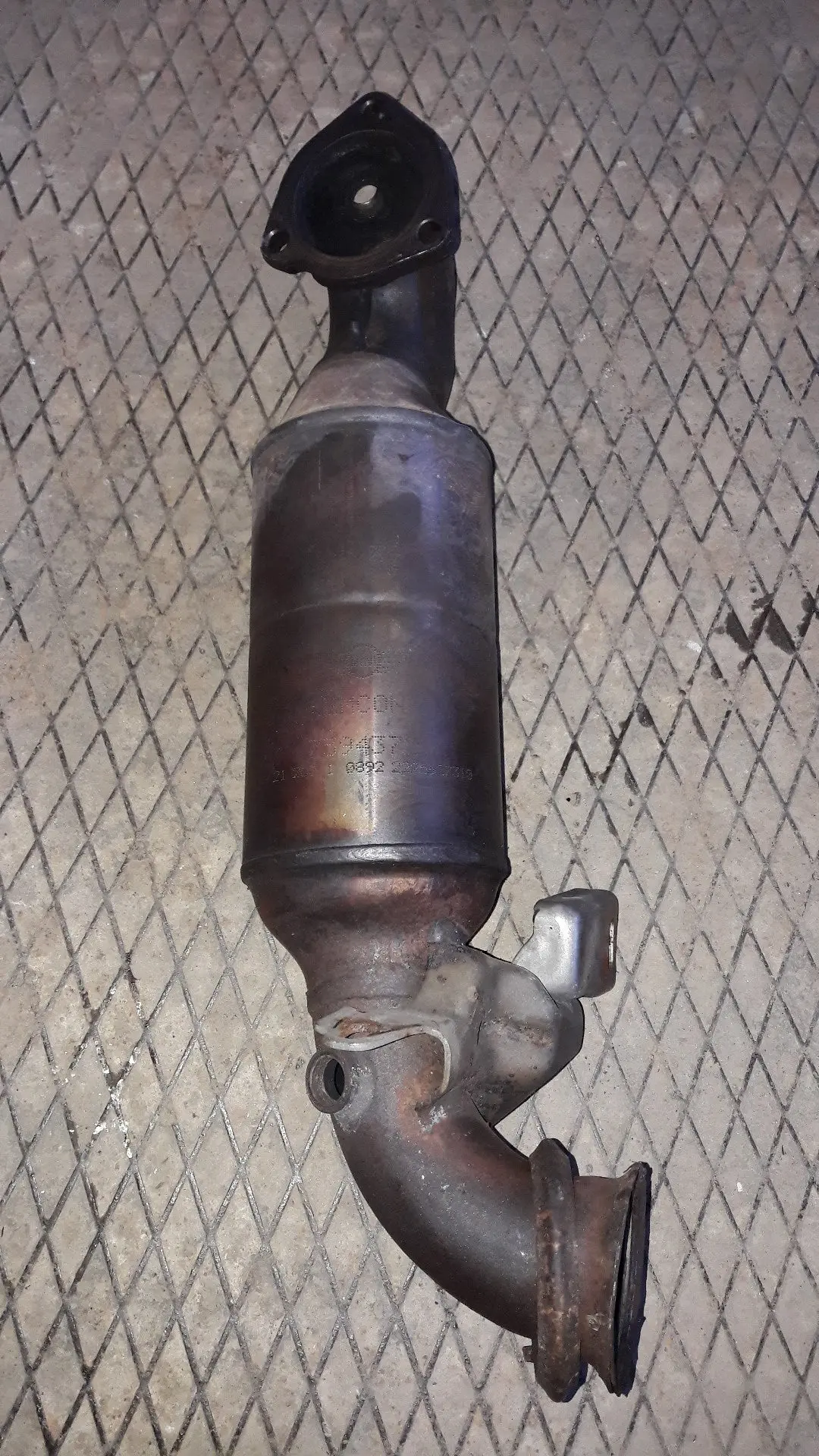 2011 Bmw Mini Cooper S Catalytic Converter 7594372 1598Cc Turbo R56 Series Cat 1