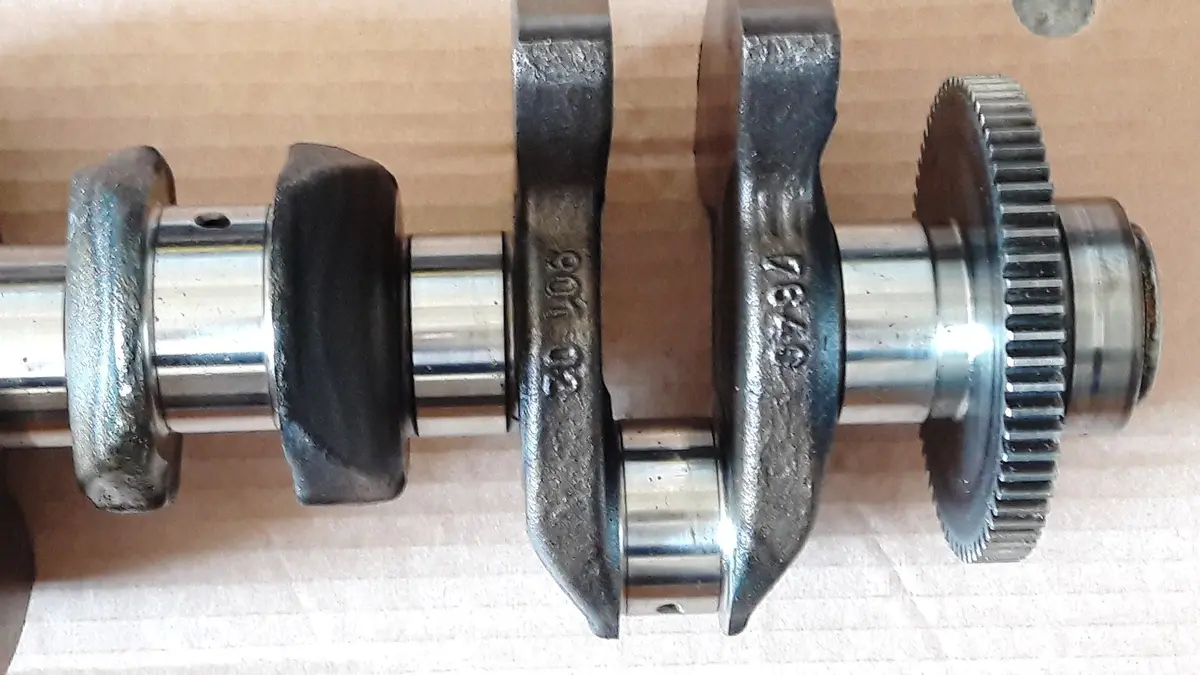 Crankshaft 764093005 Bmw Mini One Cooper F55 F56 X1 F48 F49 B38a15 1.5 Turbocharged Engine 2