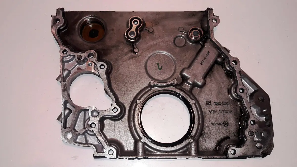 End Timing Chain Cover 55491465 Opel Astra K Mokka 1.6 Cdti B16dth 100Kw 136Ps 1