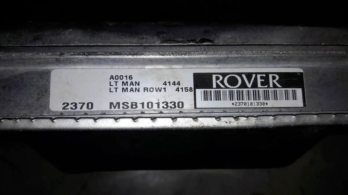 Engine Control Unit Ecu Msb101330 2370 Land Rover Discovery Ii Defender 2.5 Diesel Td5 10P 15P 2