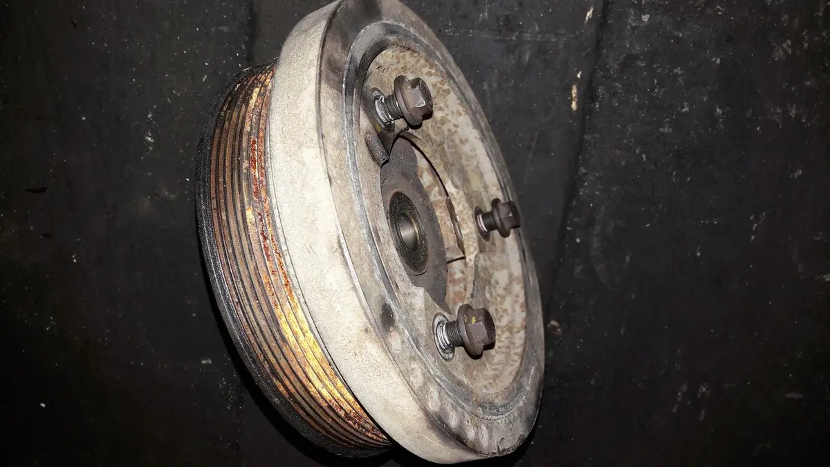 Crankshaft Pulley Land Rover Discovery Ii Defender 2.5 Diesel Td5 10P 15P 1