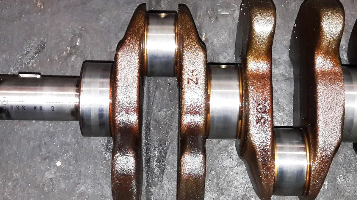 Engine Crankshaft R2710 1.8 Petrol M271.944 271 944 M271 Kompressor Mercedes-Benz C W203 204 E 211 212 Clk W209 Clc Slk R171 2