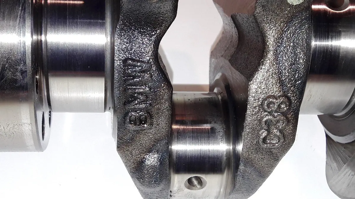 Engine Crankshaft 7788529 160Kw Bmw E46 E39 E90 E91 E60 E61 E65 E66 530D 306D2 30 6 D2 306 D2 3.0  M57 1