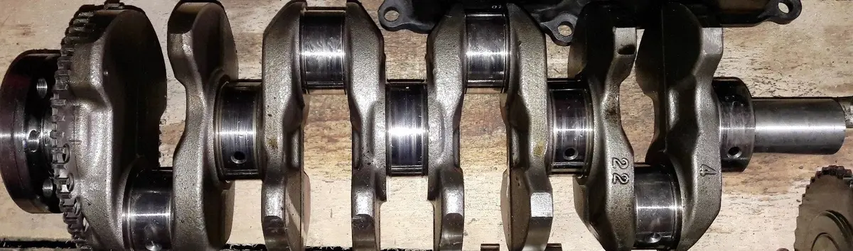 Engine Crankshaft  Mitsubishi Outlander 2.2 Di-D 4N14 1