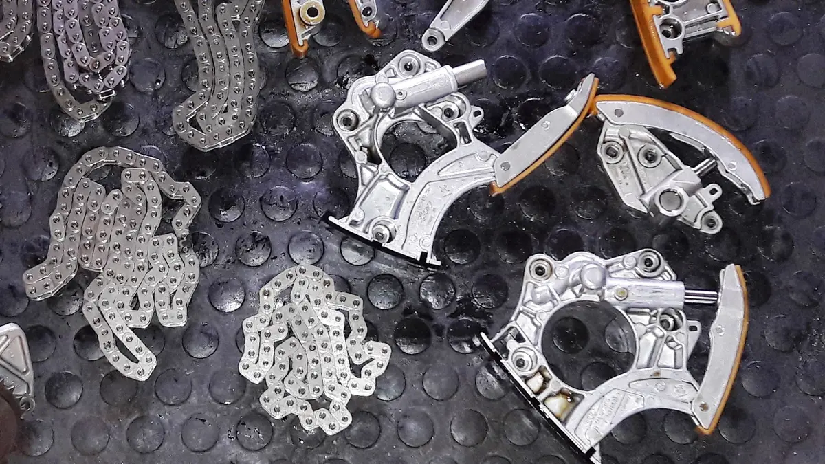 Set Of Camshaft Timing Chains And Tensioners And Slide Blocks Audi Rs6 Rs7 4.0 Tfsi Bi-Turbo Petrol Cwu Quatro V8 412Kw 2
