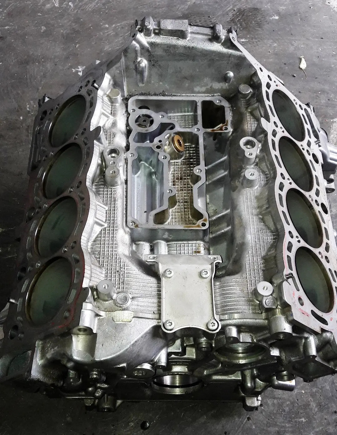 Engine Cylinder Block 079103023 And Crankshaft Housing Upper Oil Pan 079103032Ed Audi Rs4 S5 Rs5 4.2 V8 Tfsi Tsi Cwu 1
