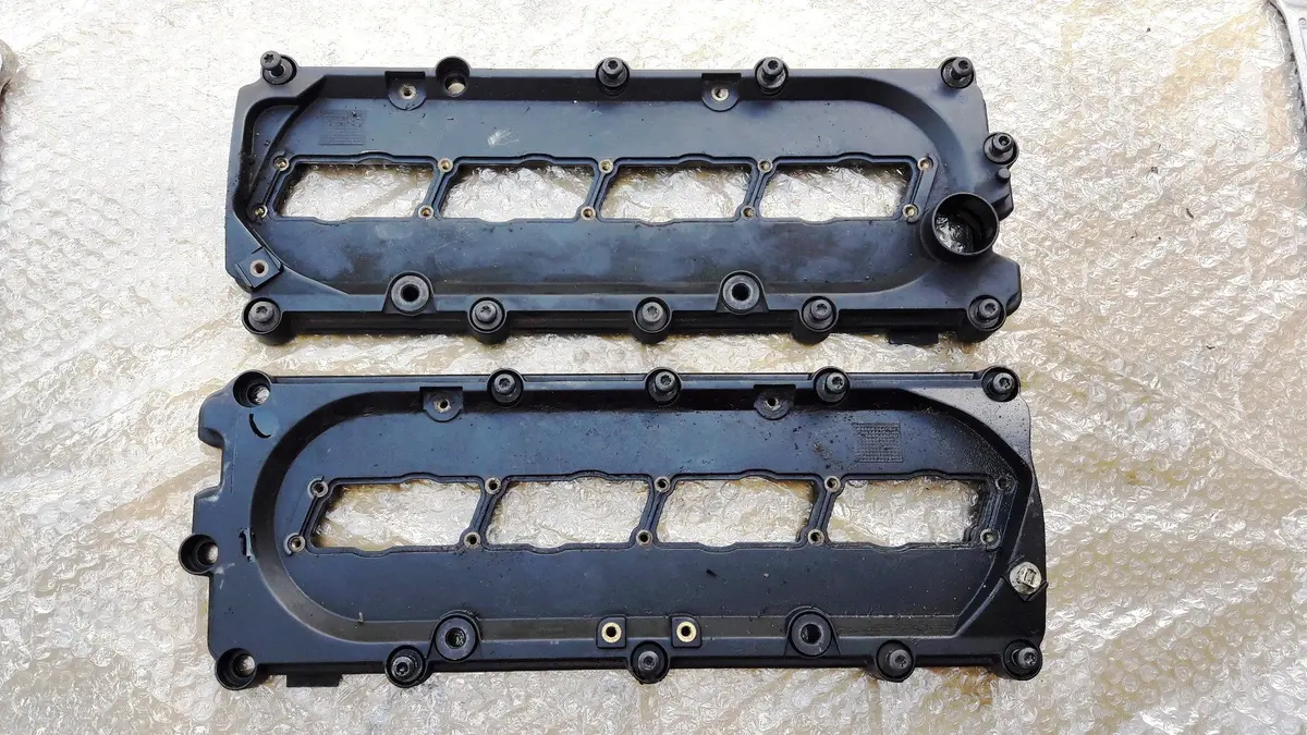 Engine Cylinder Head Valve Rockers Cover Set Audi A8 D3 4E Q7 4.2 Tdi V6 Code Bvn / Brt 1