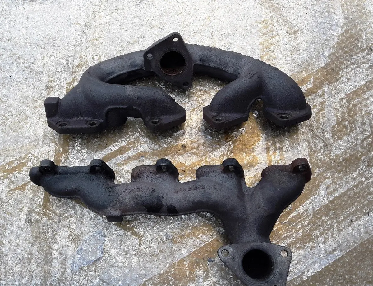 Engine Exhaust Manifolds Both Sides Audi A8 D3 4E Q7 4.2 Tdi V6 Code Bvn 1