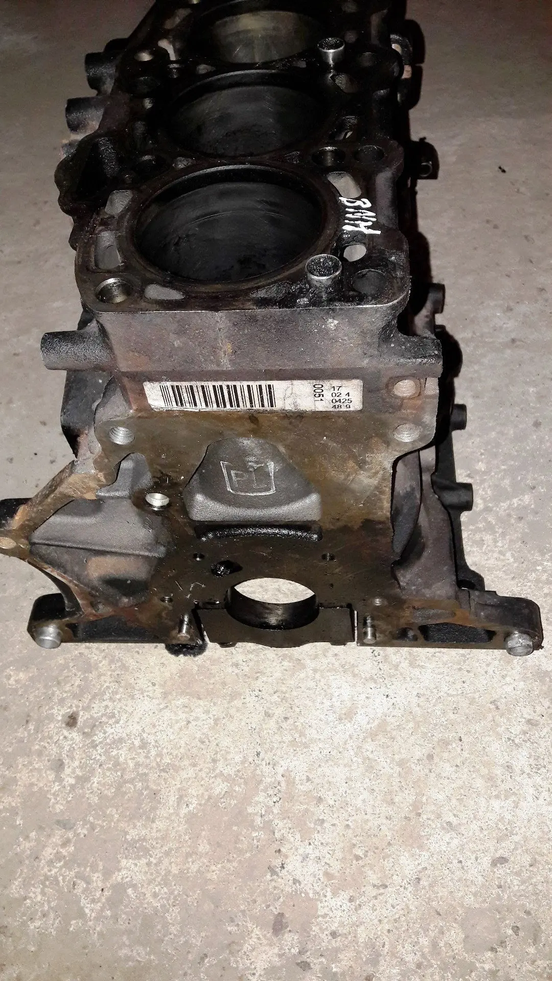 Engine Cylinder Block 045 103 021 N 045103021N  Vw Polo Seat Ibiza Cordoba Skoda Fabia Roomster 1.4 Tdi Engine Code Bnm 51Kw 1