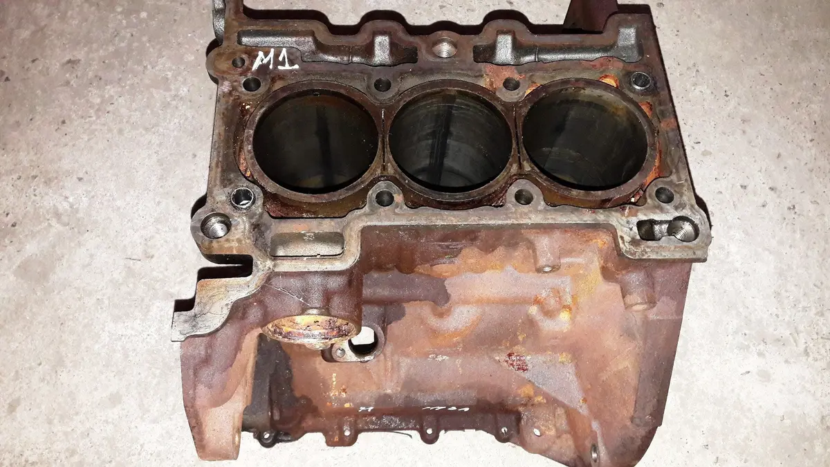 Engine Cylinder Block  Ford Focus Fiesta 1.0 Ecoboost Petrol Engine Code M1da M1 Da 1