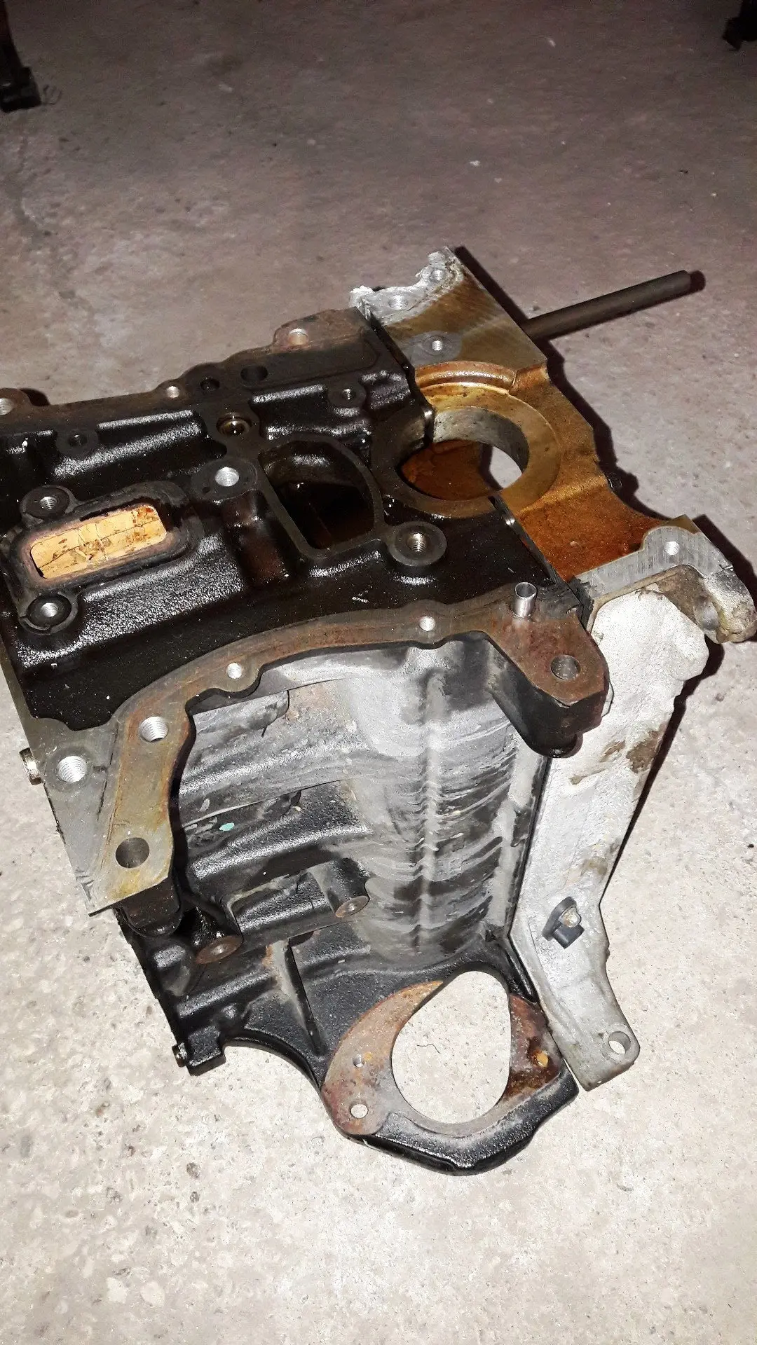 Engine Cylinder Block 55561961 Opel Meriva B Corsa 1.4 Petrol Engine Code A14xer 2