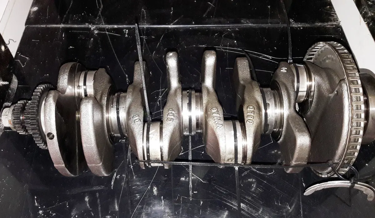 Engine Crankshaft Audi Tt Vw Volkswagen Golf Gti 2.0 Tsi Engine Code Chh Chha Chhb 1