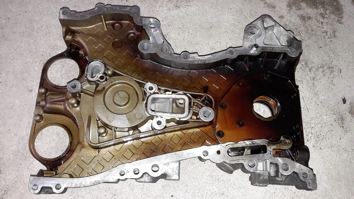 Enine Front Plate 55562788 With Oil Pump Opel Vauxhall Astra J Gtc Mokka Cascada Insignia Zafira Cruze Traxx 1.4 Petrol Turbo Engine Code A14net 103Kw 1