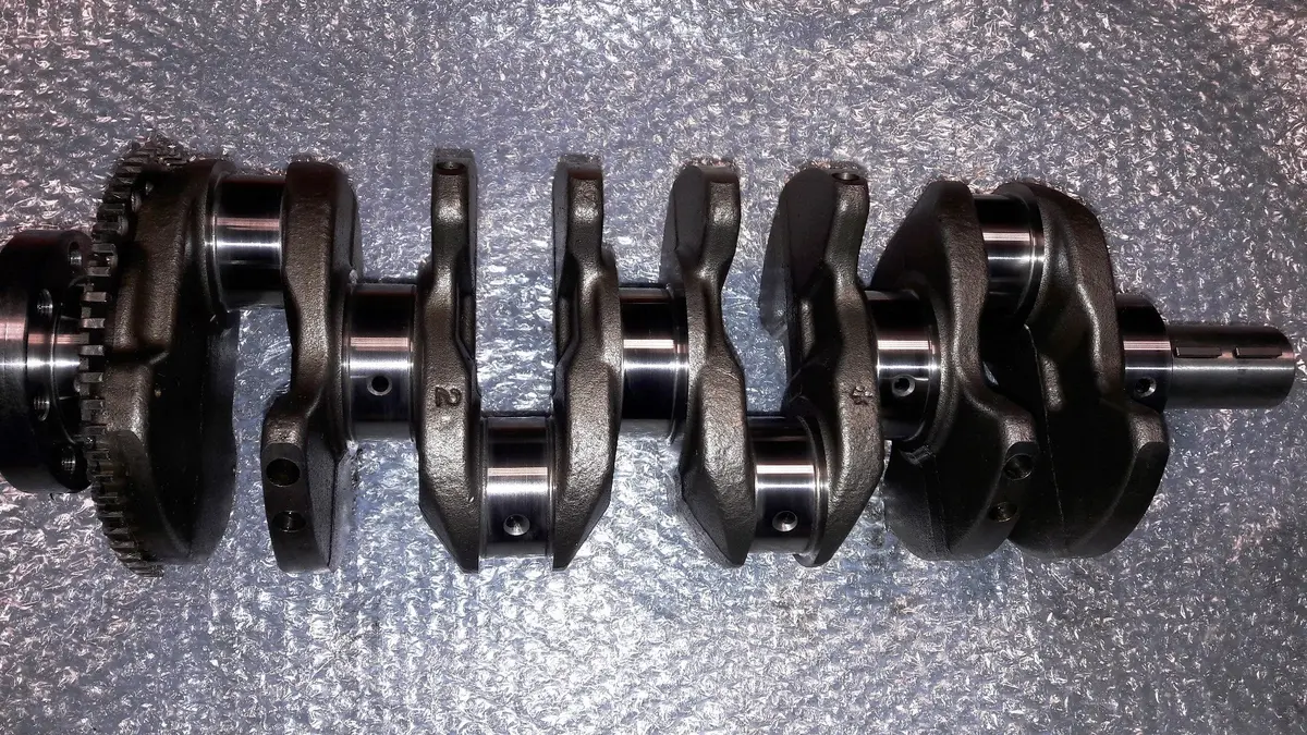 #Engine Crankshaft 2.2 2.3 2269 Cc Di-D Code 4N14 Mitsubishi Outlander 1