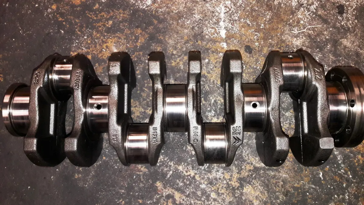 Engine Crankshaft Bk2q Ford Transit 2.2 Tdci 114Kw Rwd Turbo Engine Code Cvrb 2011 2012 2013 2014 2015 2016 1