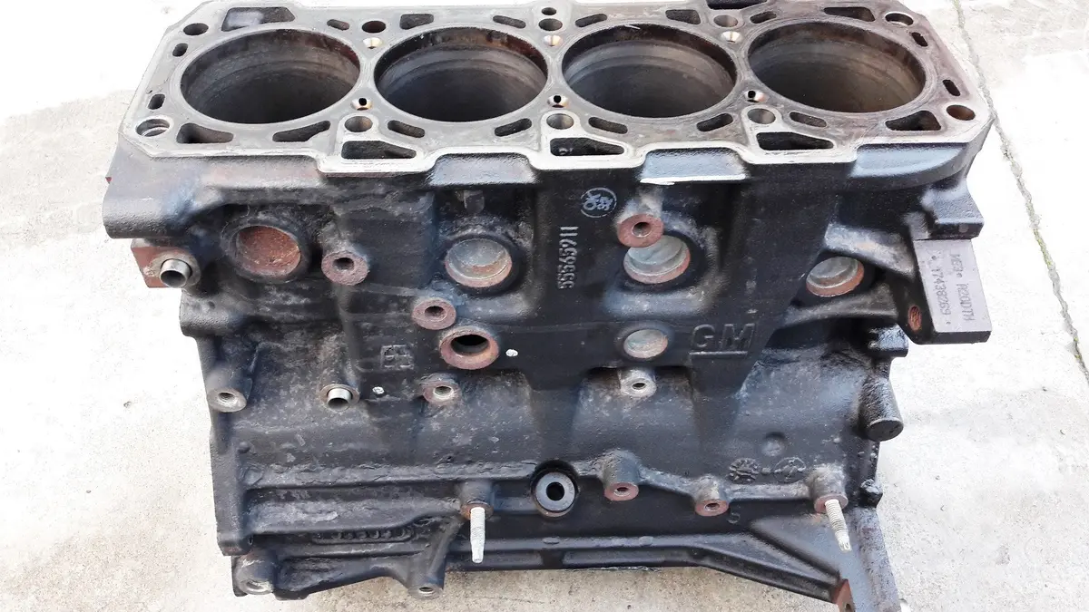 #Engine Cylinder Block 55565911 2.0 Code A20dth Opel Vauxhall Astra J Cascada Insignia A Zafira Saab 9-5 1