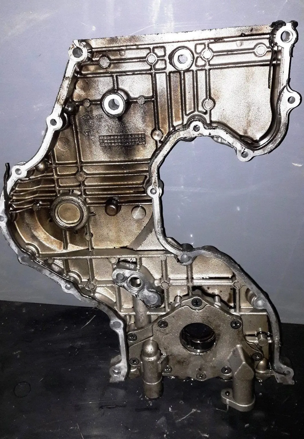 Engine Front Chain Cover Oil Pump Hyundai Kia 1.6 Crdi D4fb Accent Verna I30 Soul Ceed 1
