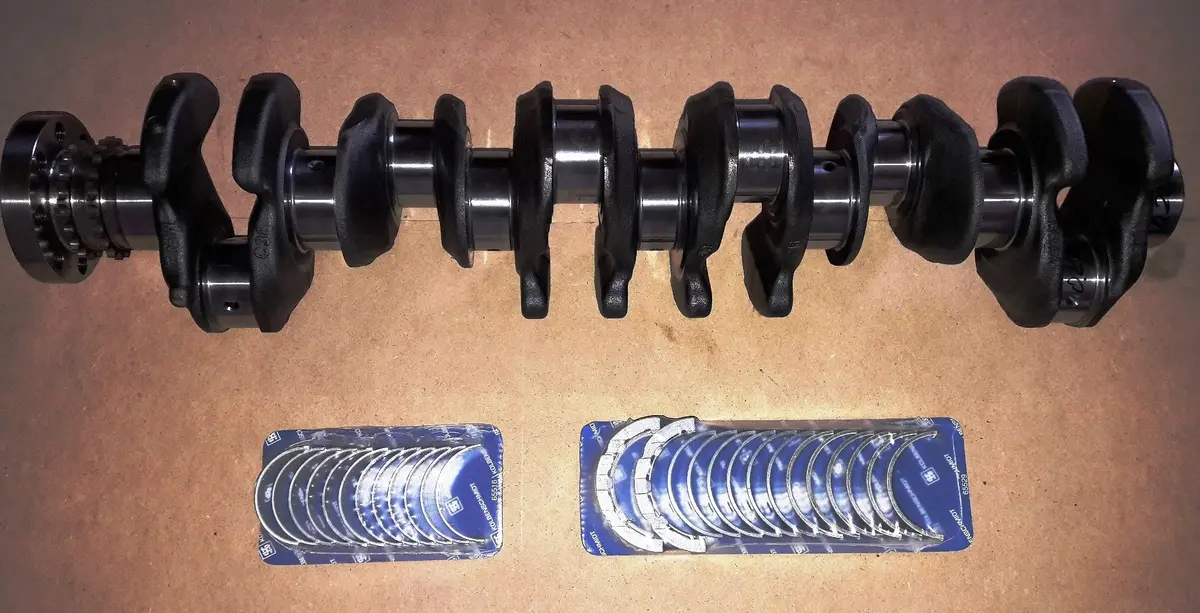 Engine Crankshaft 7799971 -0.25 With New Main And Rod Bearings Bmw 3.0 3.5 N57 N57d30 N57d30a N57d30b E90 E91 E70 E71 E60 E61 F10 Xdrive 1