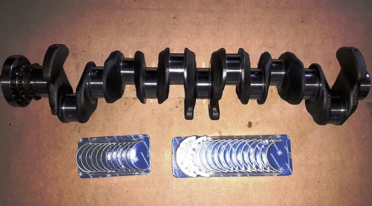Engine Crankshaft 7812955 -0.25 With New Main And Rod Big End Bearings Set Bmw 3.0 3.5 4.0 N57 N57d30 N57d30a N57d30b E90 E91 E70 E71 E60 E61 F10 F01 X5  X6 740I Xdrive 1