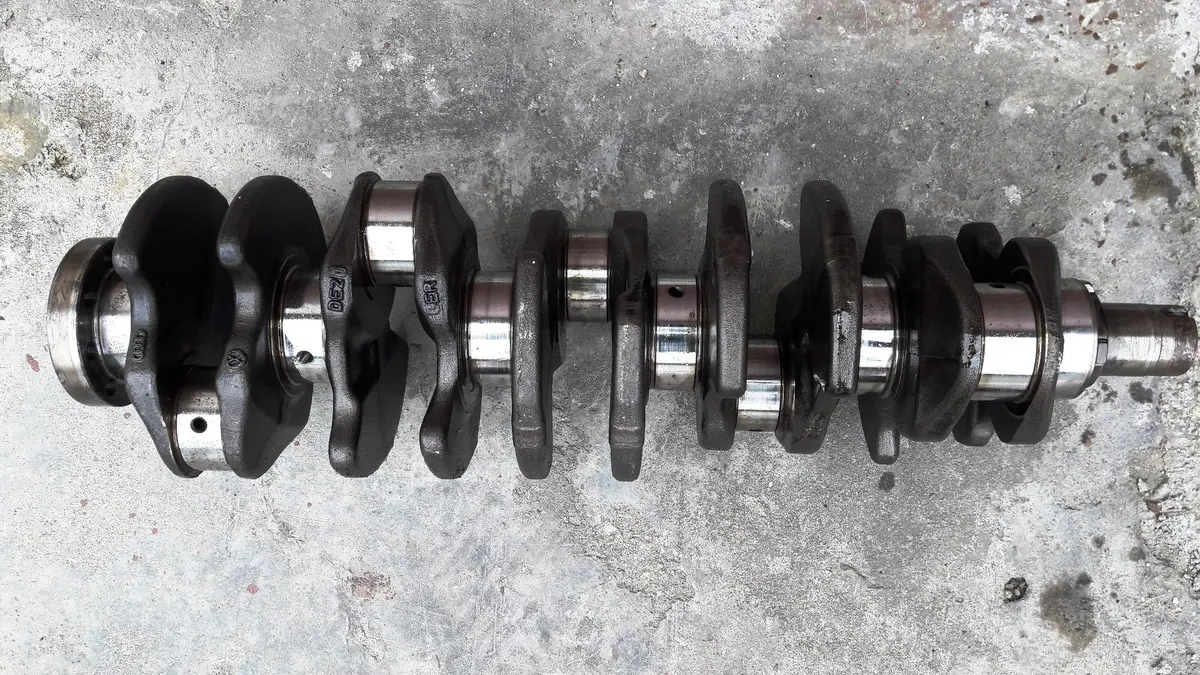 Engine Crankshaft De20 Er Volkswagen 2.5 Tdi Bjj Bjk Bjl Bjm Crafter 1