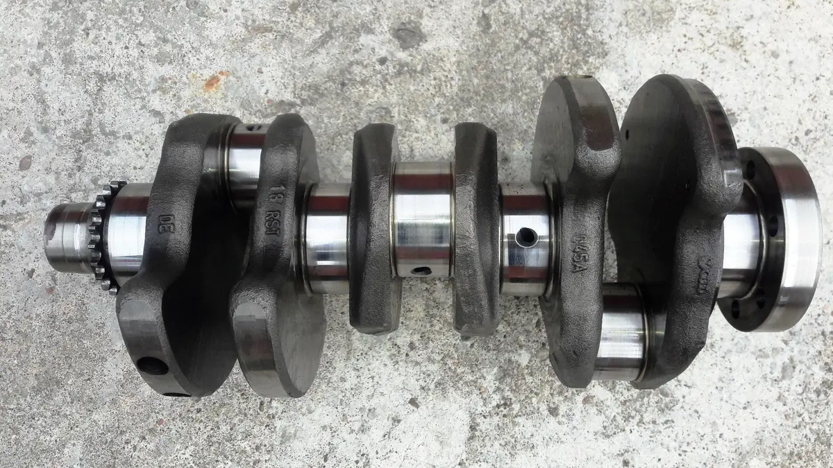 Engine Crankshaft 045A 61Rst Volkswagen Polo 1.4 Tdi Diesel  Bnv Bnm Bms 1
