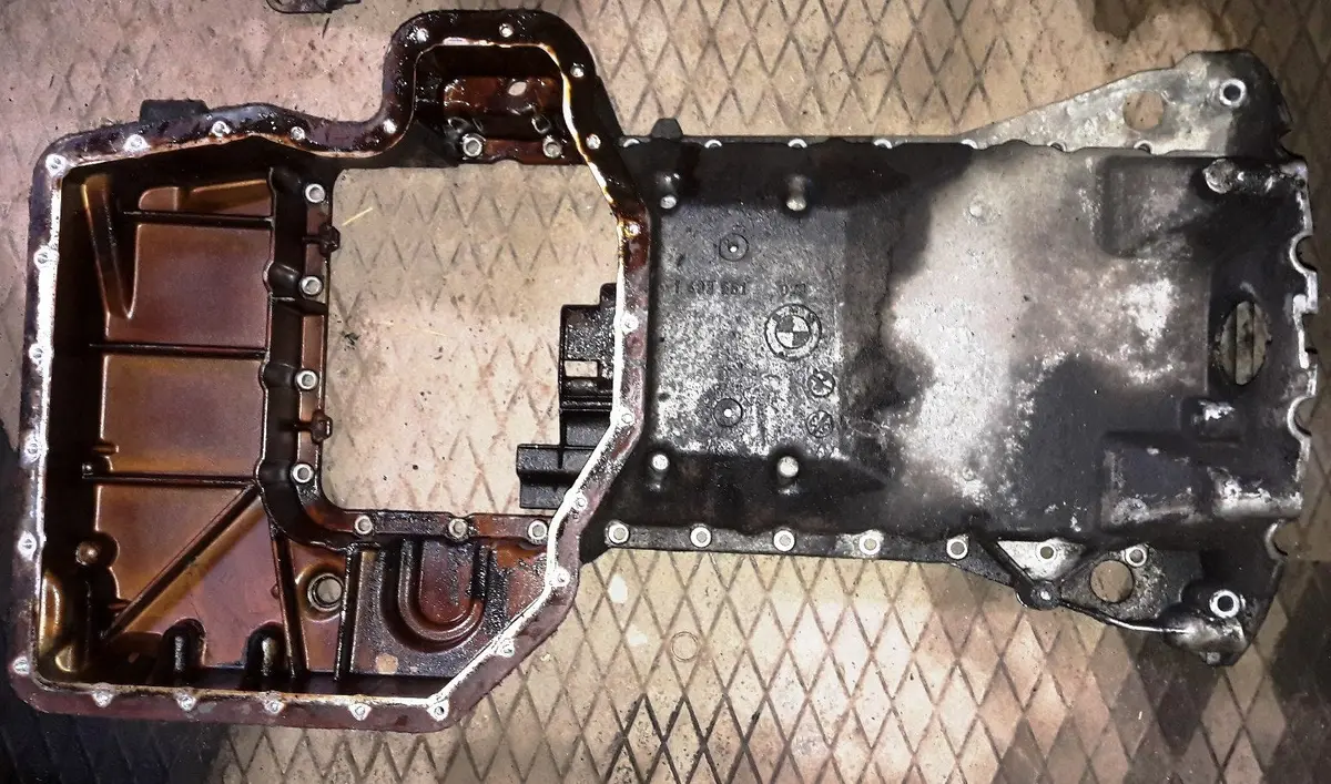 Engine Oil Pan Sump 1433561 Bmw Alpina 4.6 V8 Doch N62b46 Alpina B10 Bmw E39 1
