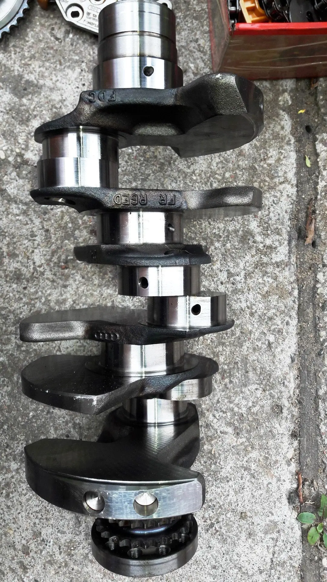 Engine Crankshaft R6ed Audi Q7 4M A8 4G/H 3.0 Tfsi Turbo V6 24V Cre Crec 2