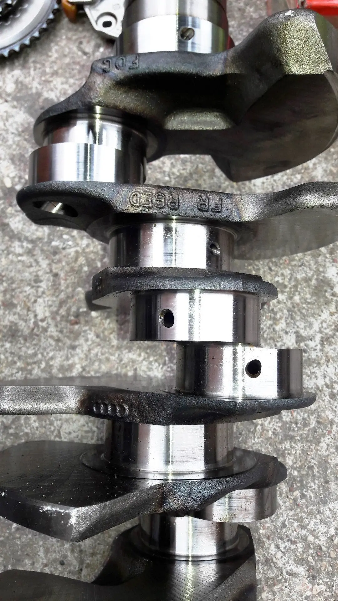 Engine Crankshaft R6ed Audi Q7 4M A8 4G/H 3.0 Tfsi Turbo V6 24V Cre Crec 1