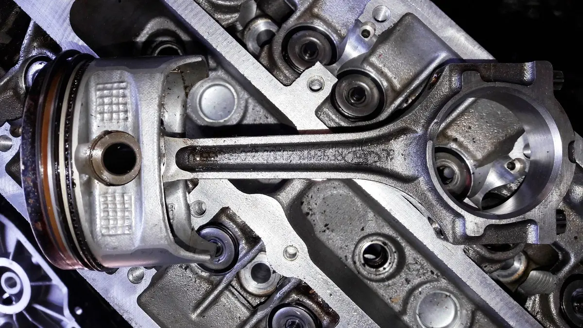 Engine Piston And Conrod Connecting Rod Ford 1.6 Iqja Iqjb Ecoboost B-Max Fiesta 1