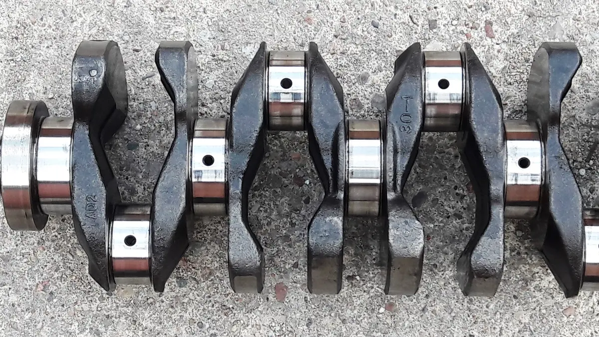 Engine Crankshaft Nissan 2.5 Ddti Yd25 Navara Pathfinder Frontier Pick-Up 2