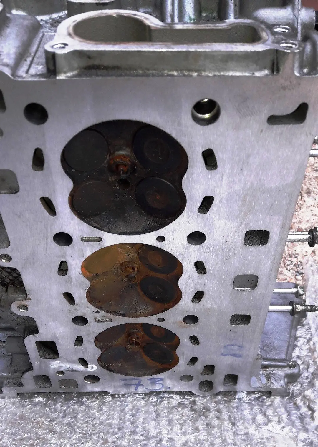 Ford Fiesta Focus 1.0 Ecoboost Engine Cylinder Head P8cm5g-6090 M1da 1