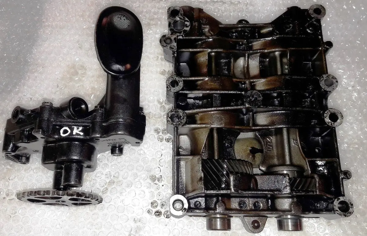 Engine Oil Pump Yd00084180 Yd00039380 With Balance Shaft 9636898380 Citroen Peugeot Lancia Fiat 2.2 Hdi Jtd 4Hw Psa C8 807 Thedra Ulysse 1