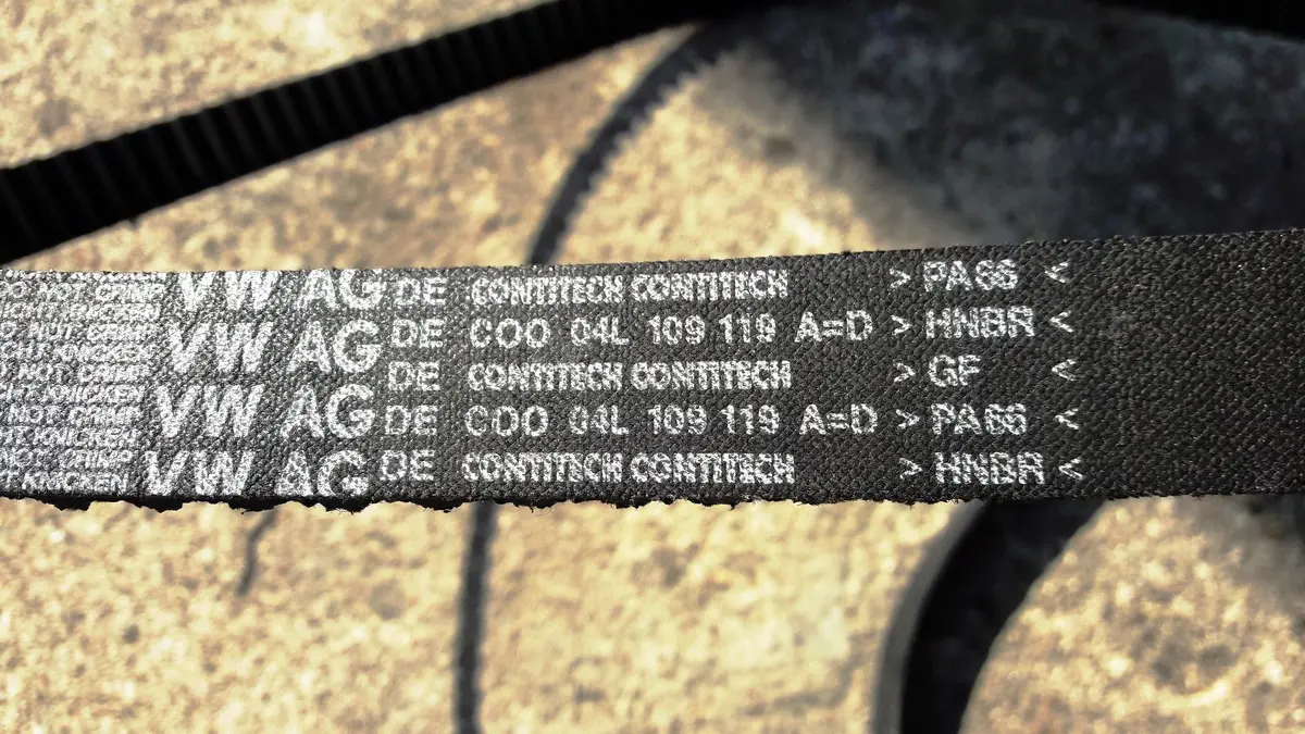 Genuine Engine Timing Belt Contitech 04L109119 A=D 04L 109 119 Volkswagen 2.0 Tdi Dfg Dfga 110Kw 150Ps Passat Alltrack Golf Tiguan Touran Skoda Superb 2019 2018 1