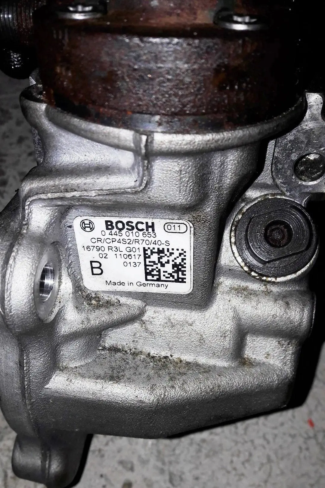 Genuine Engine Fuel Pump Bosch 0445010653 16790 R3l G01 Honda 2.2 I-Dtec N22b4 Civic Accord Cr-V 2