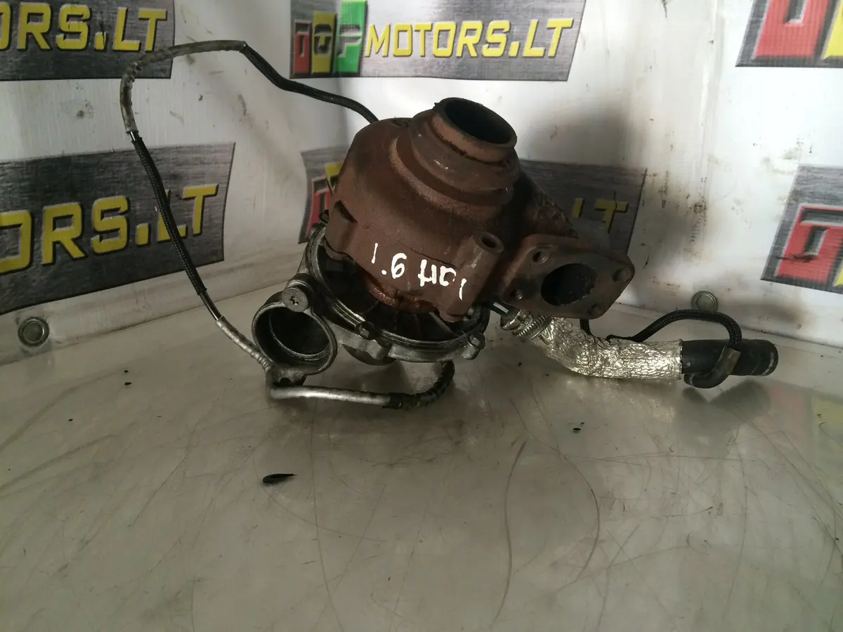 2006 1.6 Hdi Tdci Peugeot Citroen Fiat Ford Diesel Engine Turbo Charger 1