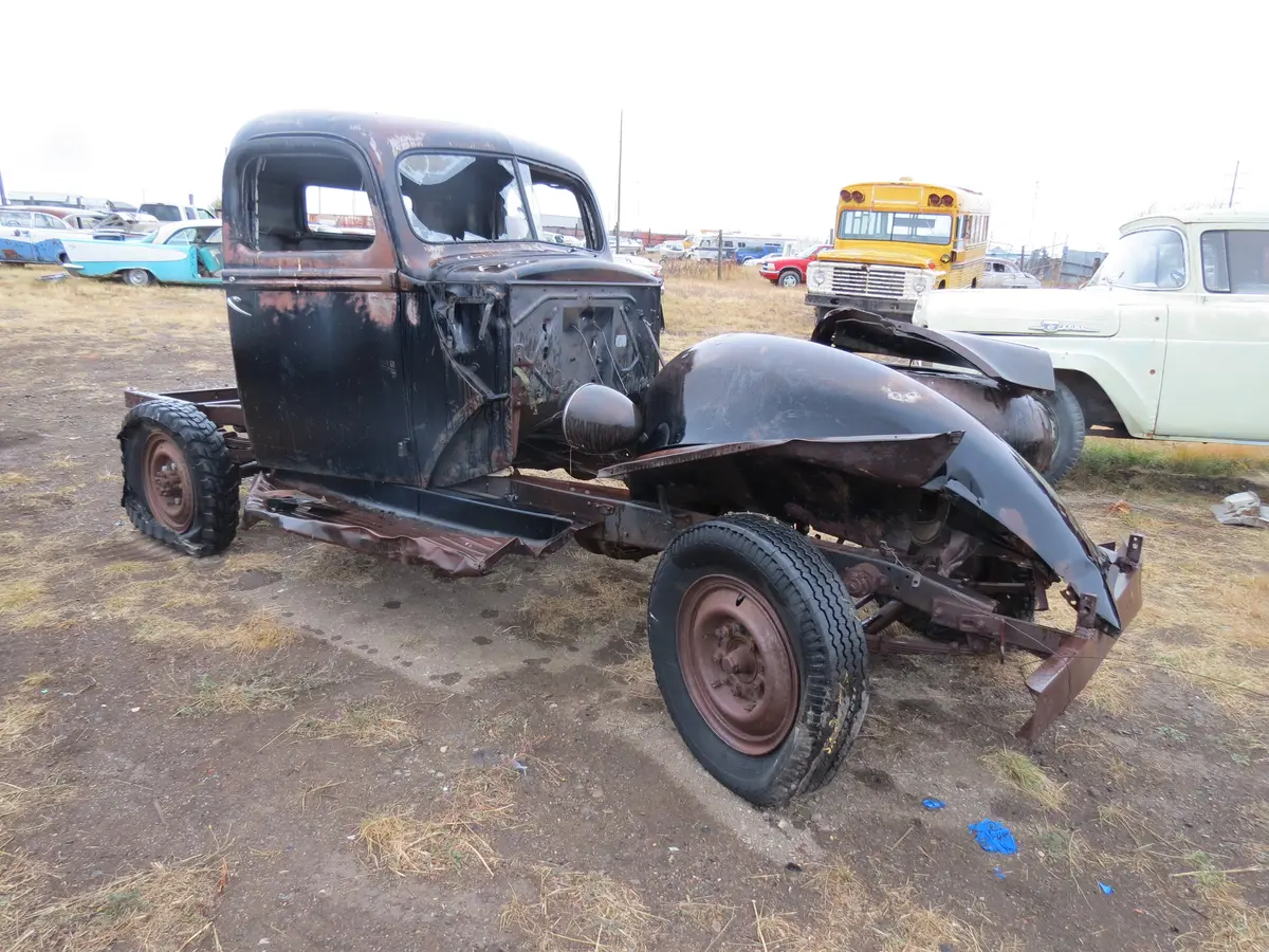 Ford Project Truck Cab And Frame. 1
