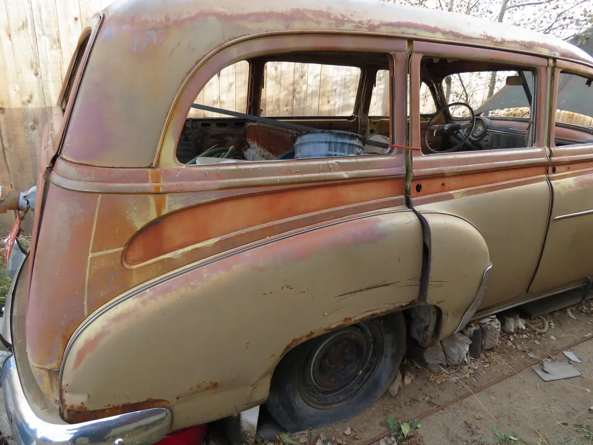 50 Chevy Ranch Wagon 'Woodie" 1