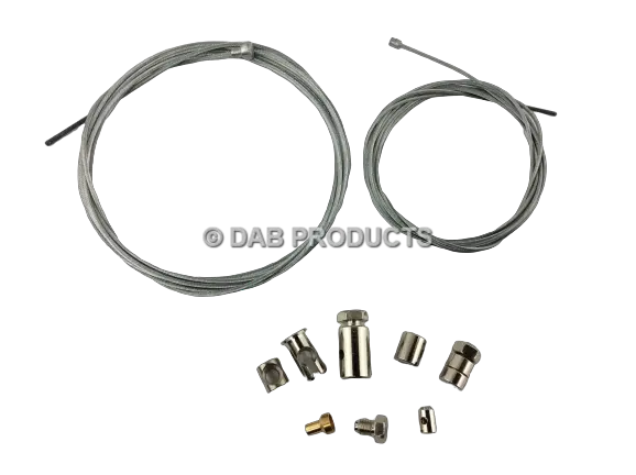 Dab Products Universal Clutch Brake & Throttle Cable Repair Kit Fantic Bsa 1
