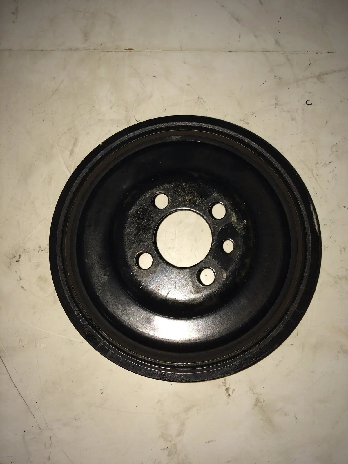 2009 Cag Audi Seat 2.0 Tdi Diesel Engine Crankshaft Pulley 03G 105 243 1