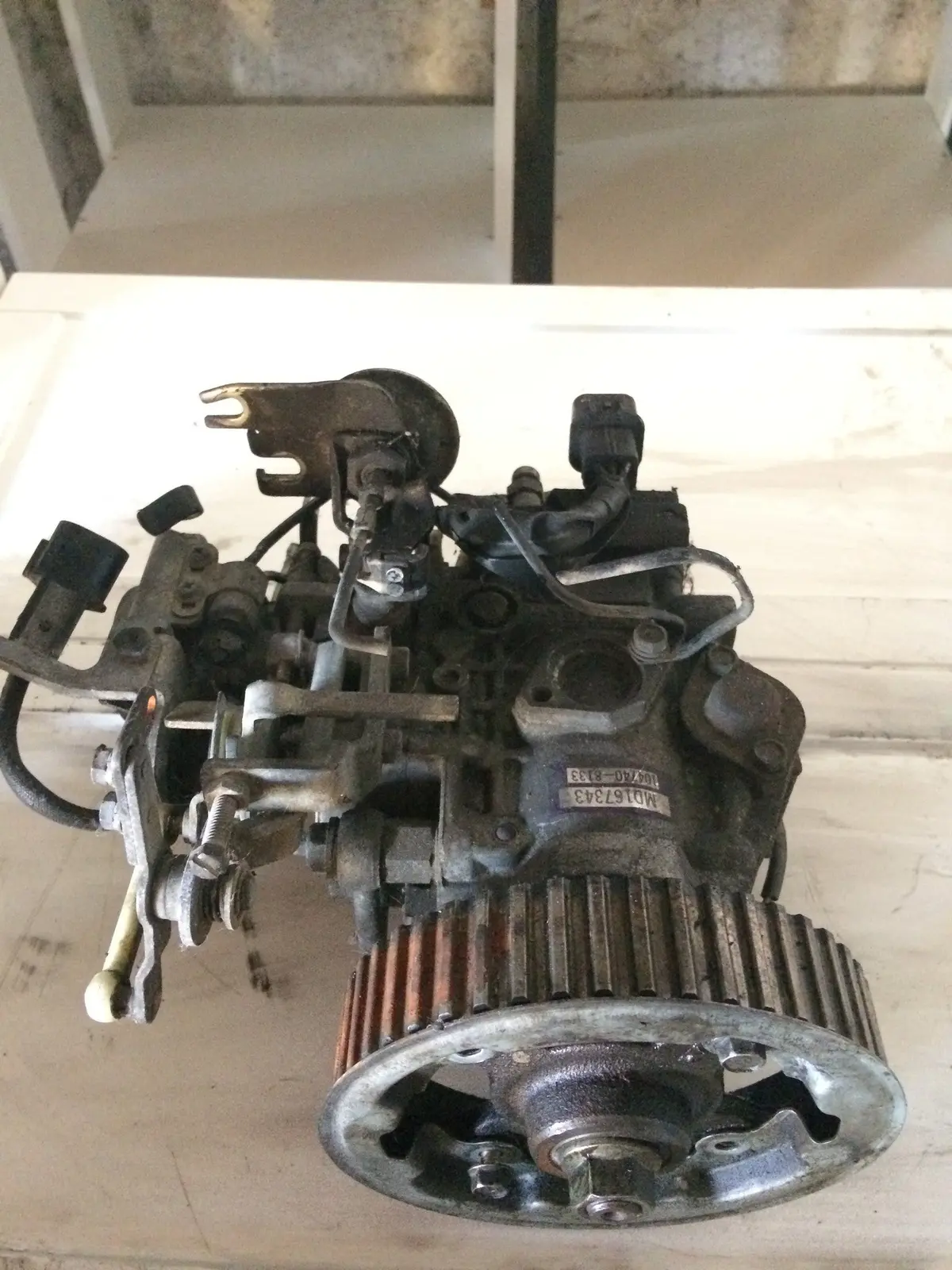 1997 4D56 Mitsubishi 2.5 D Dyzelis Kuro Siurblys Md167343 104740-8133 1