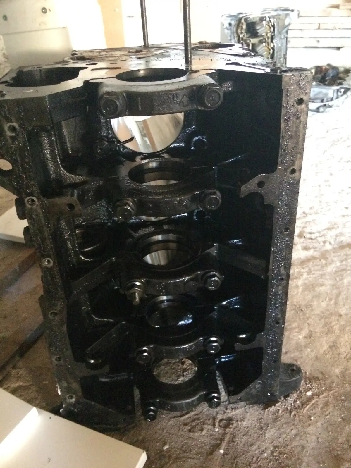 1997 4D56 Mitsubishi 2.5 D Diesel Engine Block 1