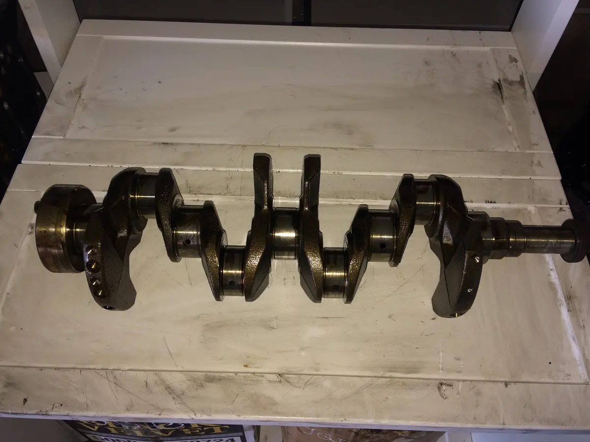 2014 Jqdb Ford 1.6 Petrol Turbo Ecoboost Engine Crankshaft 1